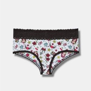 Torrid Black and White Printed Panties